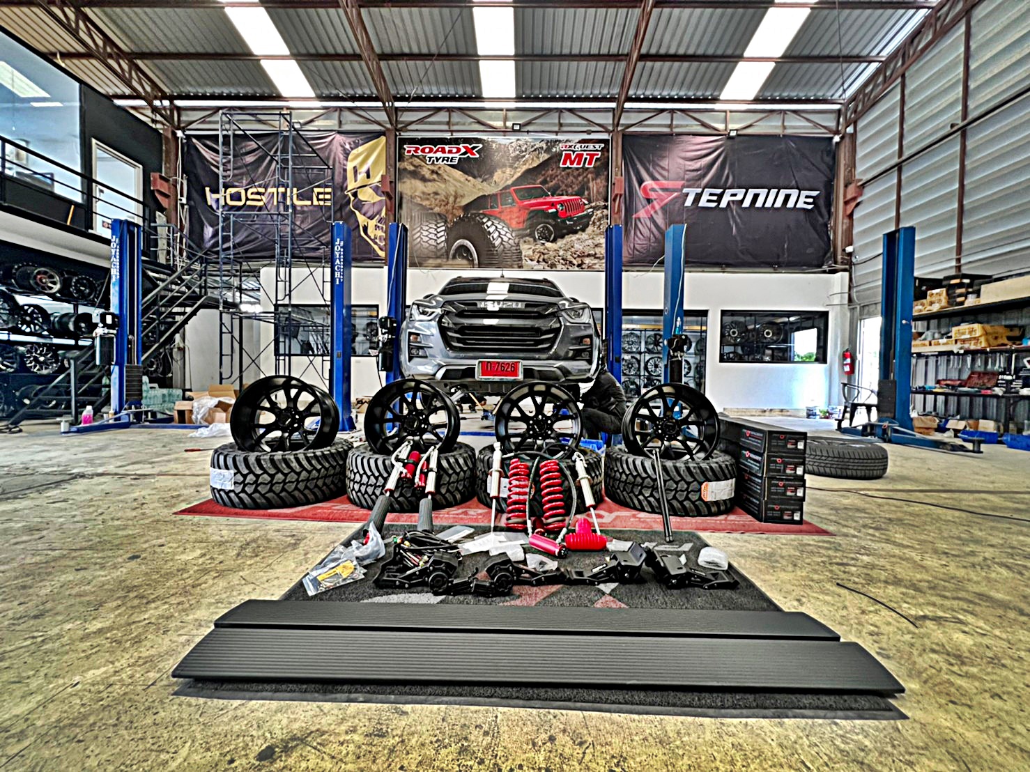 D_MAX_ทะเบียนนครปฐม ทำทรงเมกาที่ STEP9