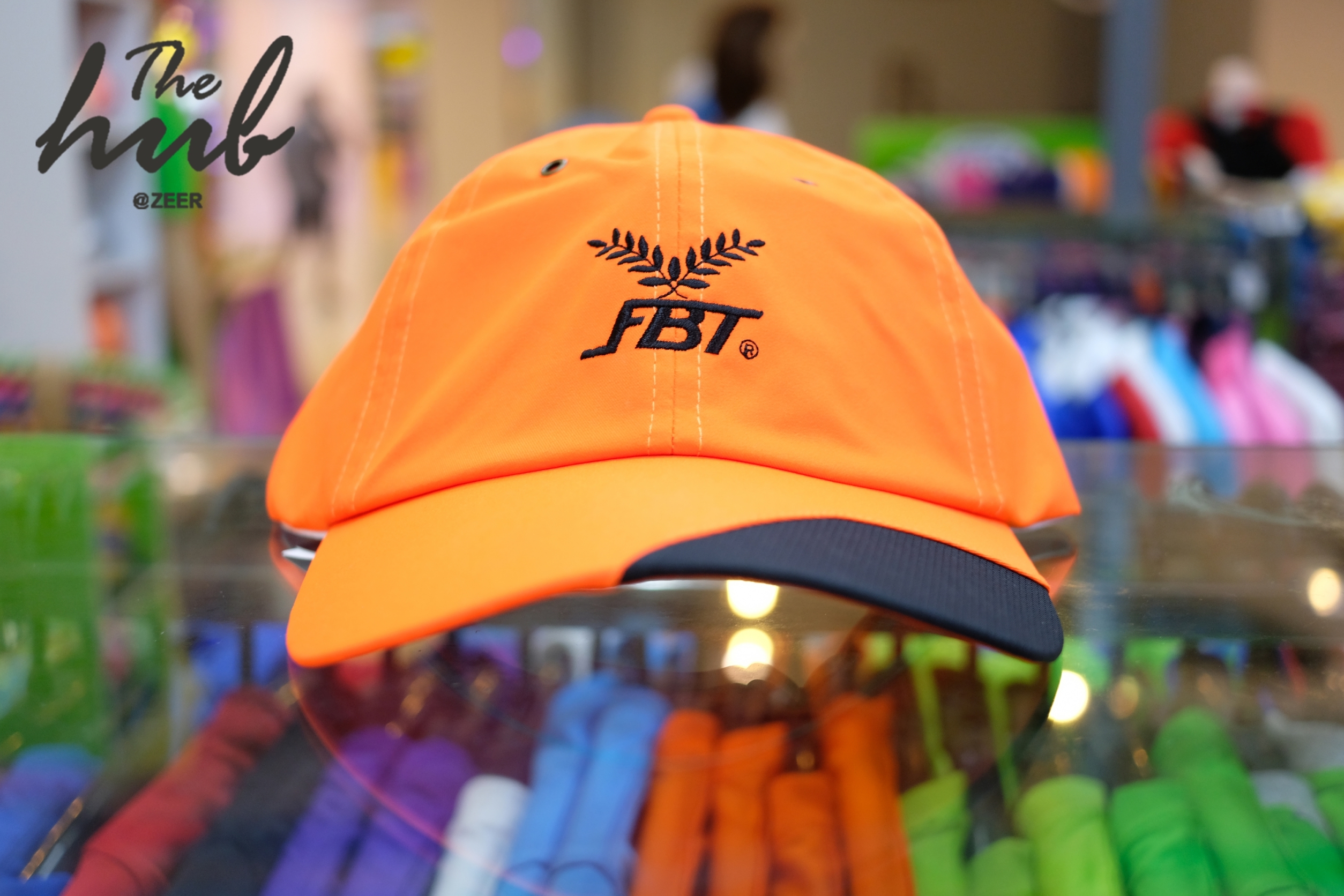 หมวก cap FBT แต่งแถบดำ