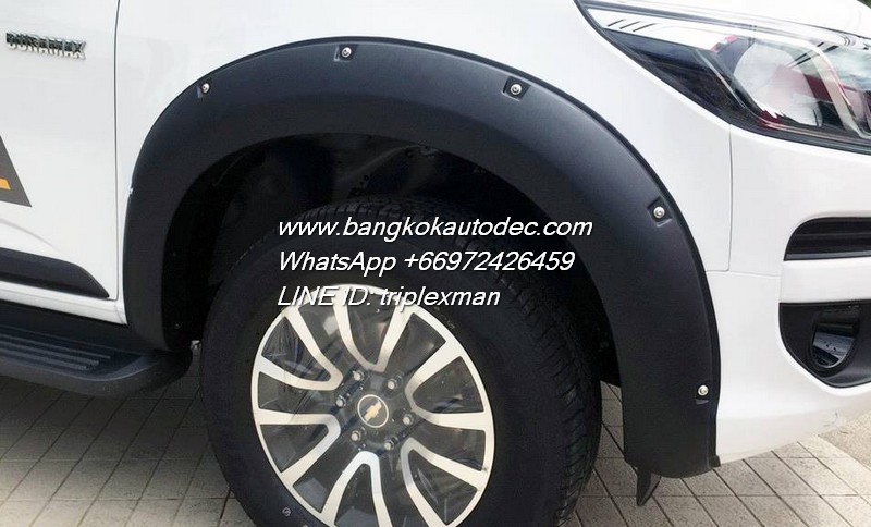 CHEVROLET COLORADO 16-17 FENDER FLARES BIG SIZE 9" VS STAINLESS NUTS (4PCS)