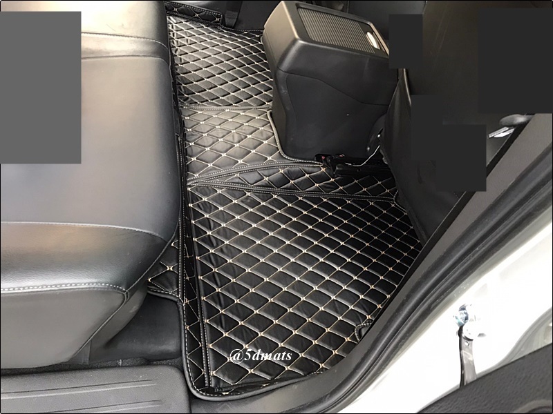 พรมปูพื้นรถยนต์6D MITSUBISHI XPANDER พรม6D QX สวยงาม เข้ารูป ปูเต็มคัน 7ชิ้น