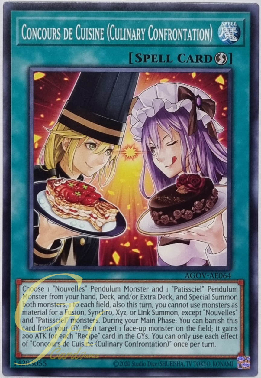 Yugioh [AGOV-AE064] Concours de Cuisine (Culinary Confrontation) (Common)