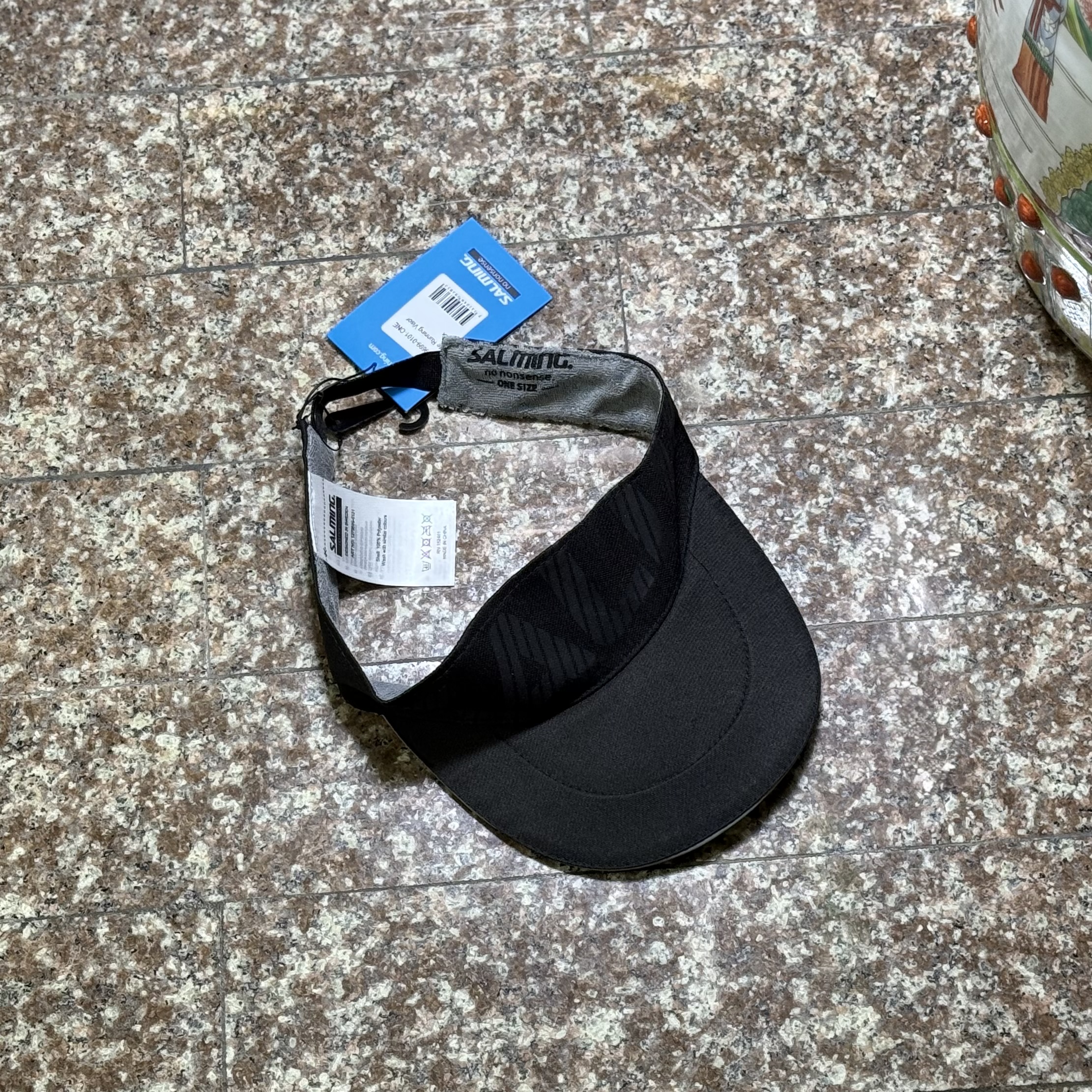 หมวกวิ่ง Salming Lite Running Visor ‘BLACK’