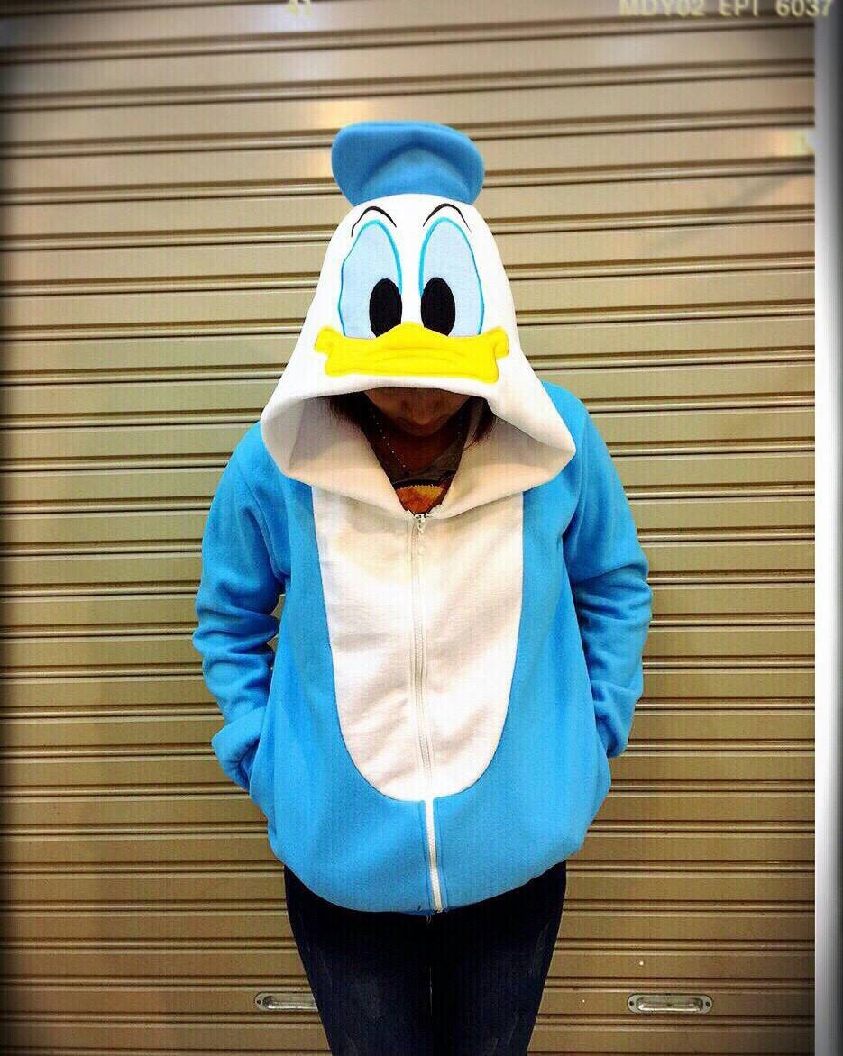 เสื้อกันหนาวฮู้ทการ์ตูน ไซร์ใหญ่