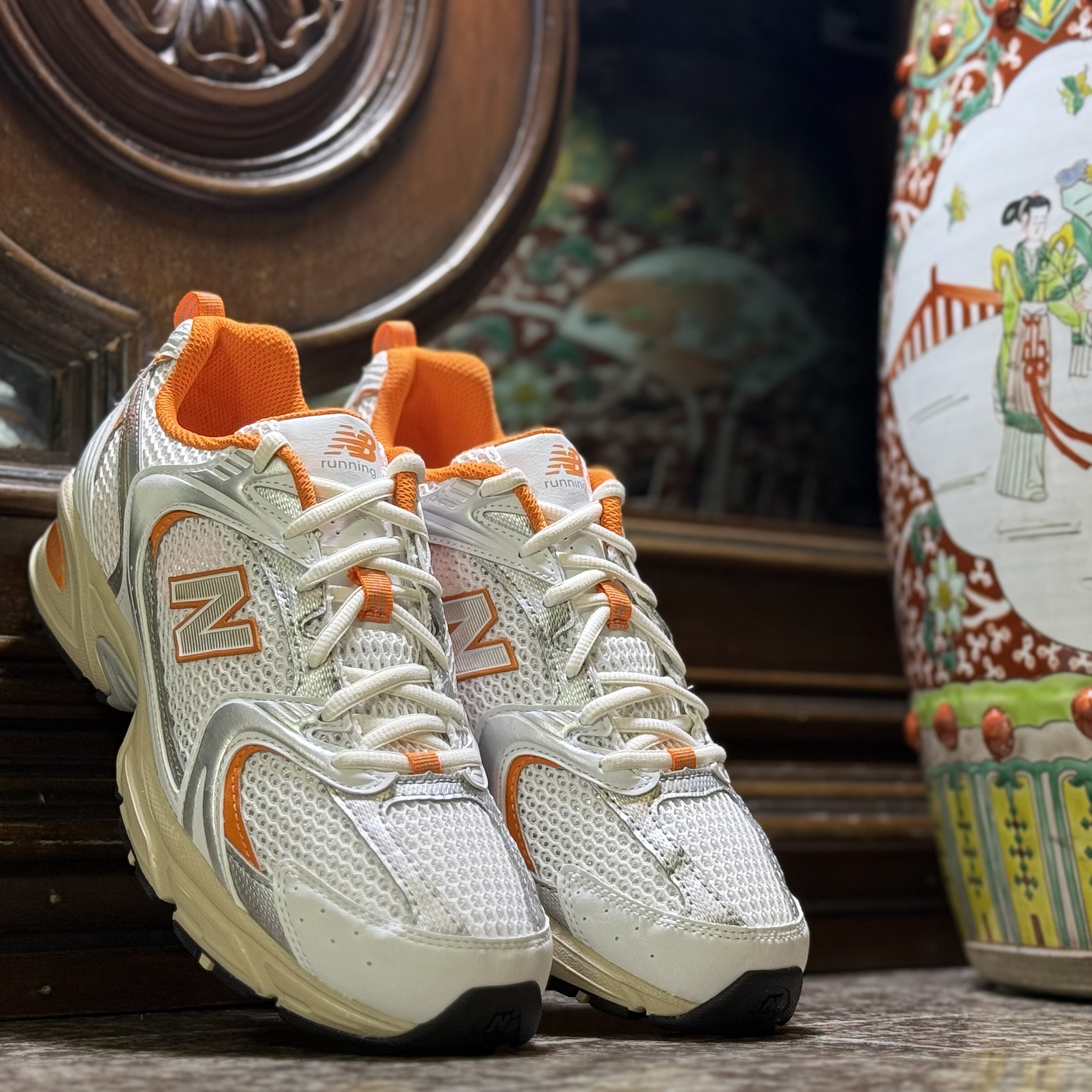 รองเท้า New Balance 530 ‘White/Sun Glow’ (M8/8.5/9/11US)