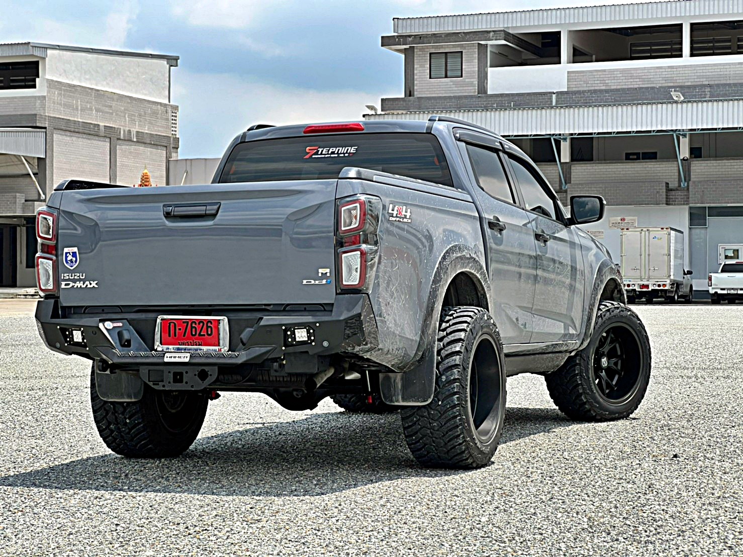 D_MAX_ทะเบียนนครปฐม ทำทรงเมกาที่ STEP9