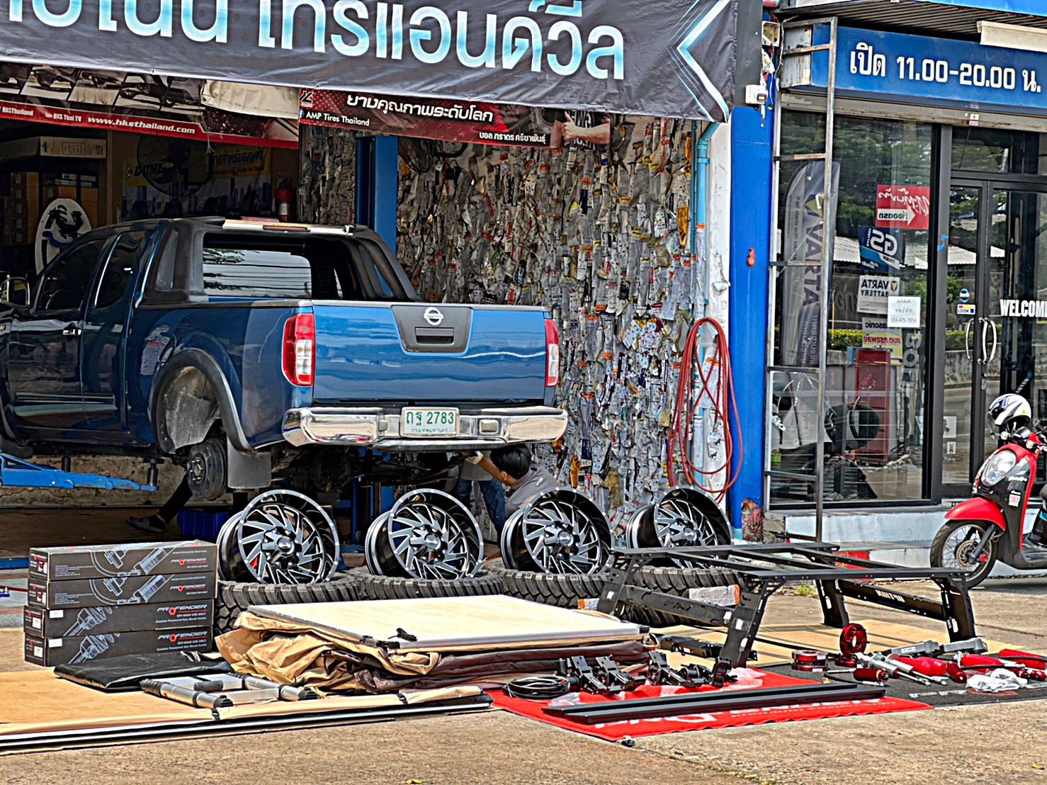 NISSAN_NAVARA_แปลงร่าง ทรงเมกา