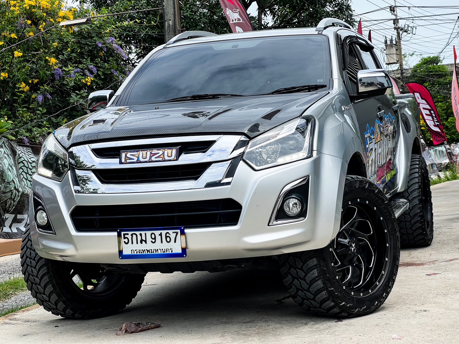 จากรถซิ่ง เปลี่ยนแนวเป็นรถแต่งแนวเมกา 🇺🇸 D-MAX ทรงเมกา