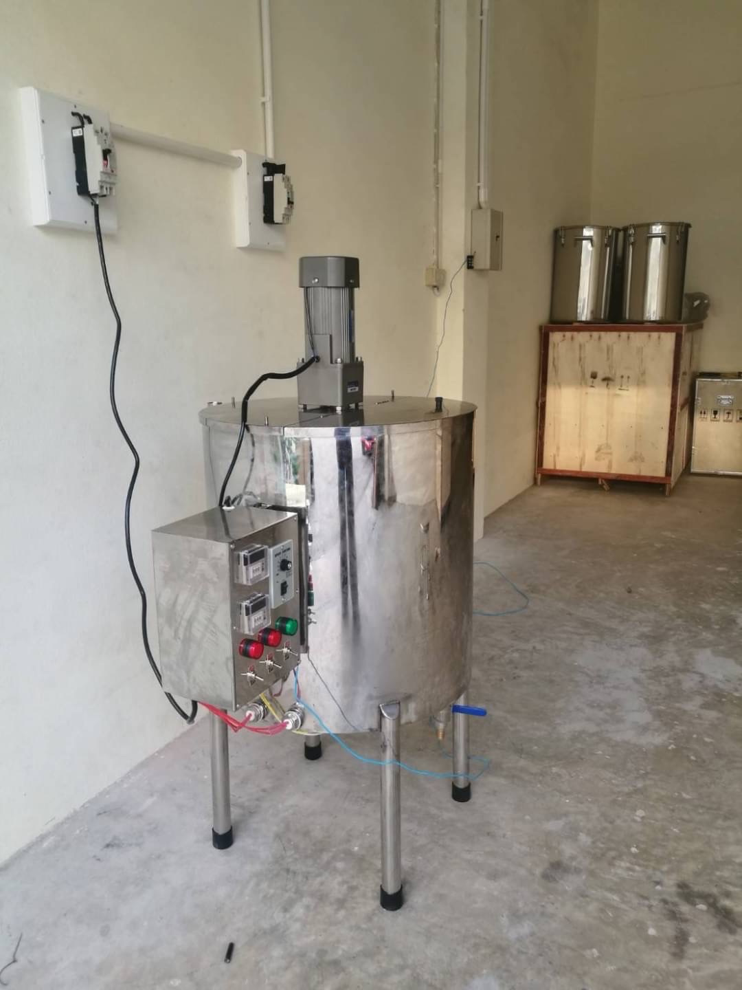 ➡️เครื่องกวนครีม ถังกวนครีมควบคุมอุณหภูมิได้ ถังสแตนเลส หม้อตุ๋นไฟฟ้า หม้อต้ม