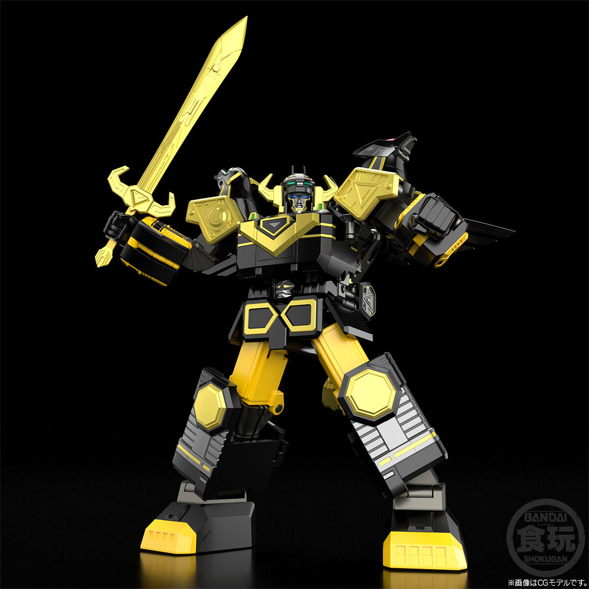 SMP [SHOKUGAN MODELING PROJECT] SEIJŪ GATTAI GINGAIŌ BLACK VERSION