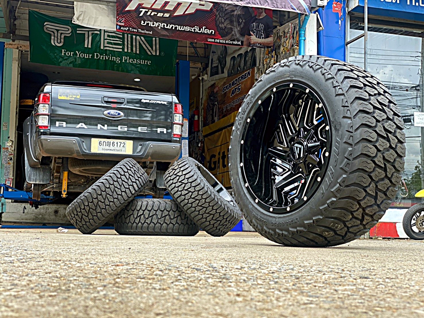 FORD WILDTRAK จัดทรงเมกาที่ STEP9