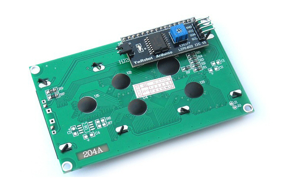 โมดูลแสดงผลจอ LCD 20 ตัวอักษร 4 บรรทัด มี BACKLIGHT พร้อม I2C Interface