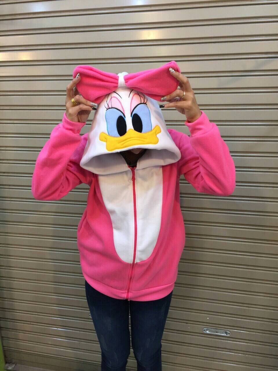 เสื้อกันหนาวฮู้ทการ์ตูน ไซร์ใหญ่