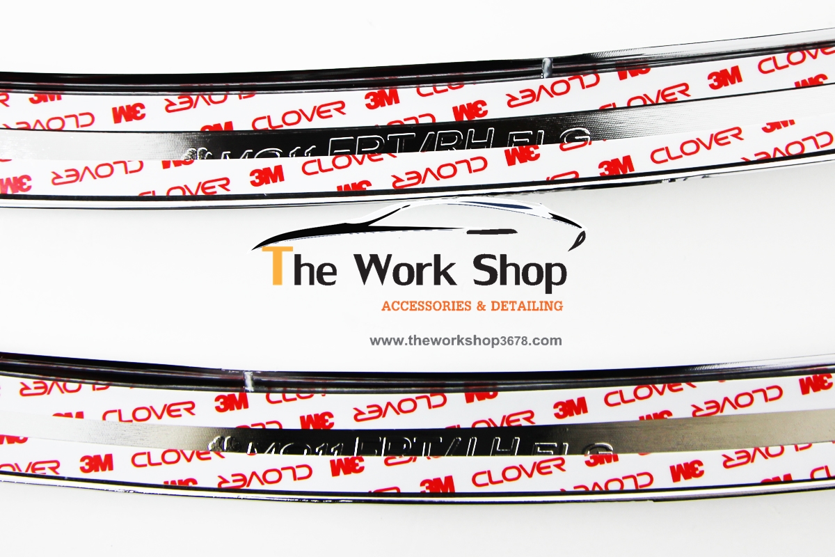 Fog Lamp Garnish / Chrome Fog Lamp Cover for Picanta ( ชุดโครเมี่ยมแต่งไฟตัดหมอก 4 ชิ้น )