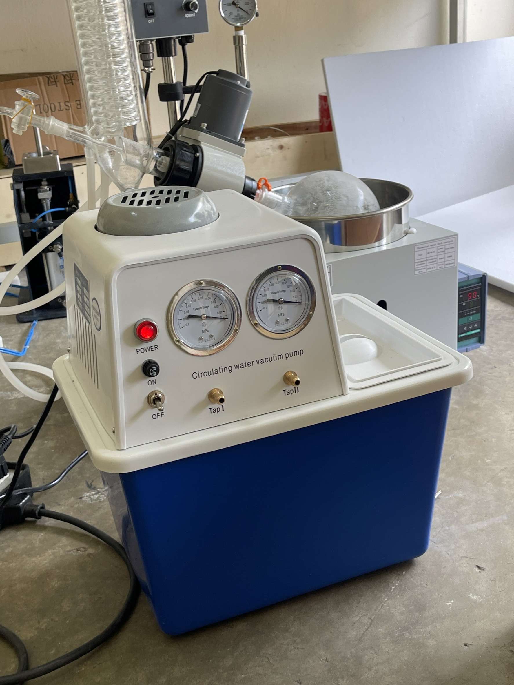 🌈เครื่องสกัด เครื่องกลั่นในห้องแล็บ สกัดน้ำมันหอมระเหย รุ่น RE-201D