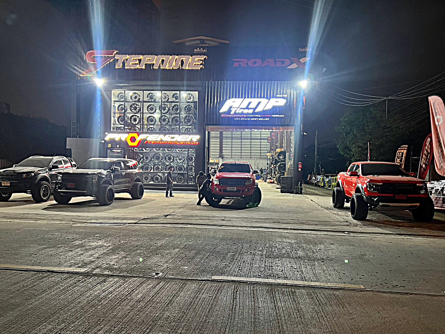 FORD_RANGER_จองคิวมาจากพัทยา จัดทรงเมกาที่ STEP9