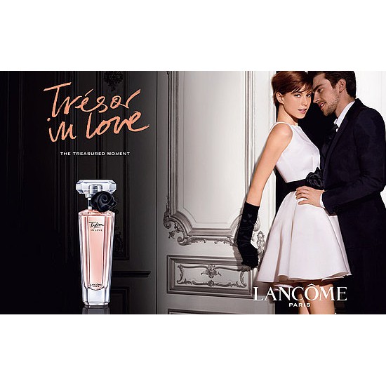 น้ำหอมแท้ LANCOME TRESOR IN LOVE FOR WOMEN EAU DE PARFUM SPRAY ขนาดทดลอง 5 ML แต้ม ไม่มีกล่อง ตามรูป