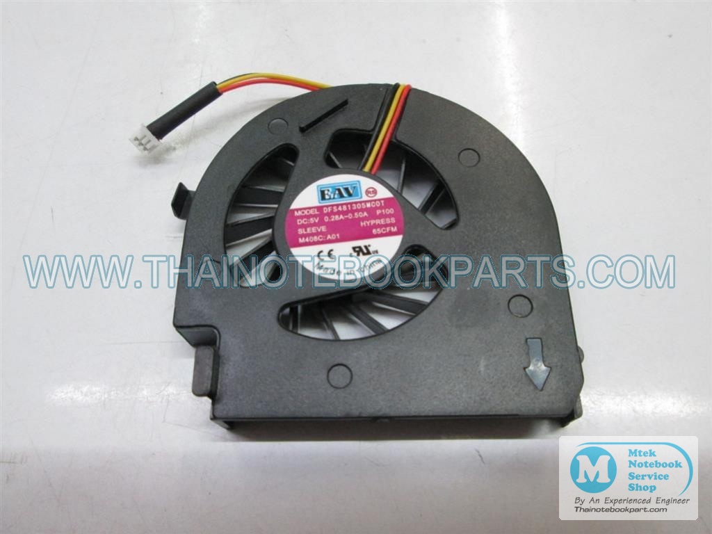 MT06166 พัดลมระบายความร้อนโน้ตบุ๊ค Dell Inspiron N5030 M5030 N5020 M5020 N4020 N4030 M4010 - DFS481305MC0T Notebook Cooling Fan (สินค้าใหม่) 1