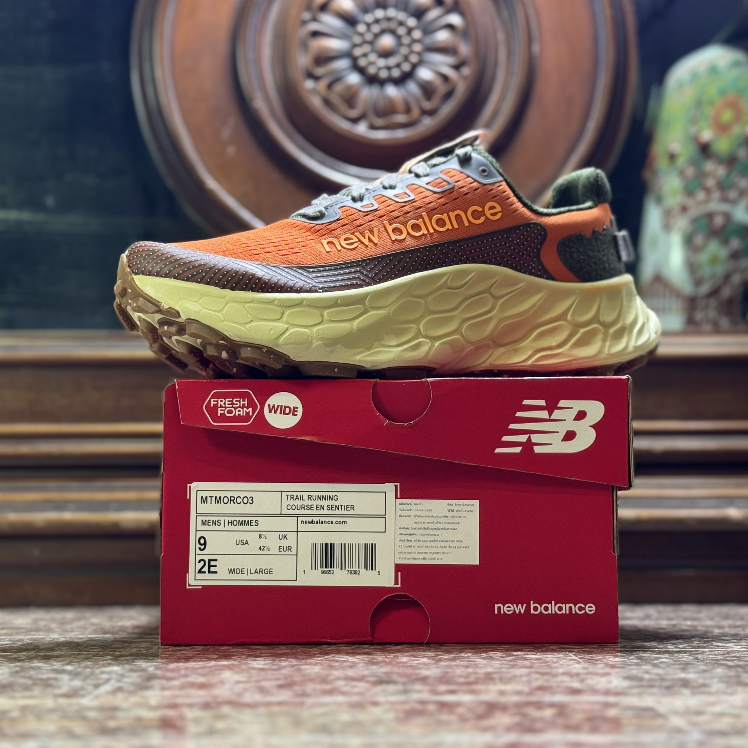 รองเท้าวิ่งเทรล New Balance Fresh Foam More Trail V3 2E (M9/9.5US)