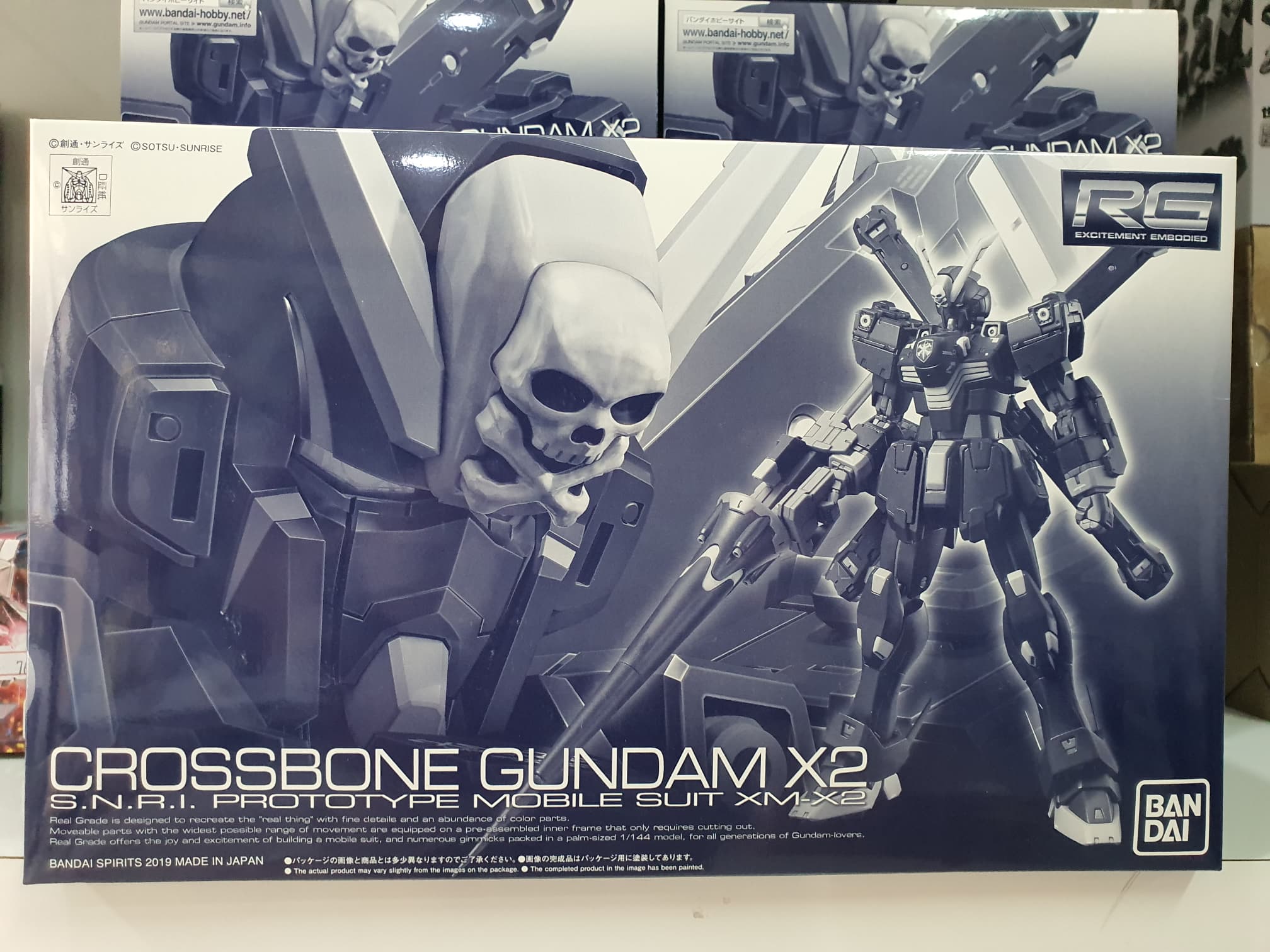 RG 1/144 CROSSBONE GUNDAM X-2