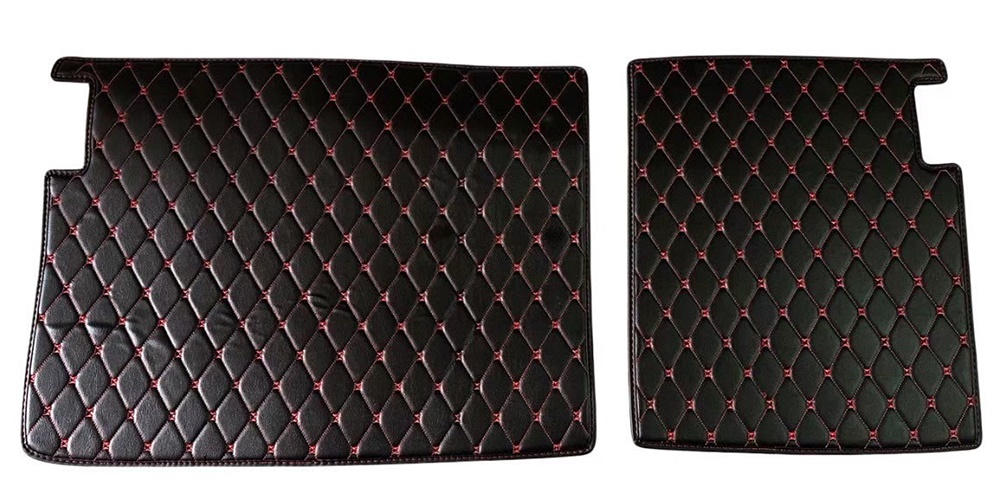 BMW X6 F16 ปี2015-20 พรมรถยนต์6D QJ บีเอ็มดับเบิ้ลยู สีดำด้ายแดง หนาพิเศษ เข้ารูป เต็มคัน 6ชิ้น