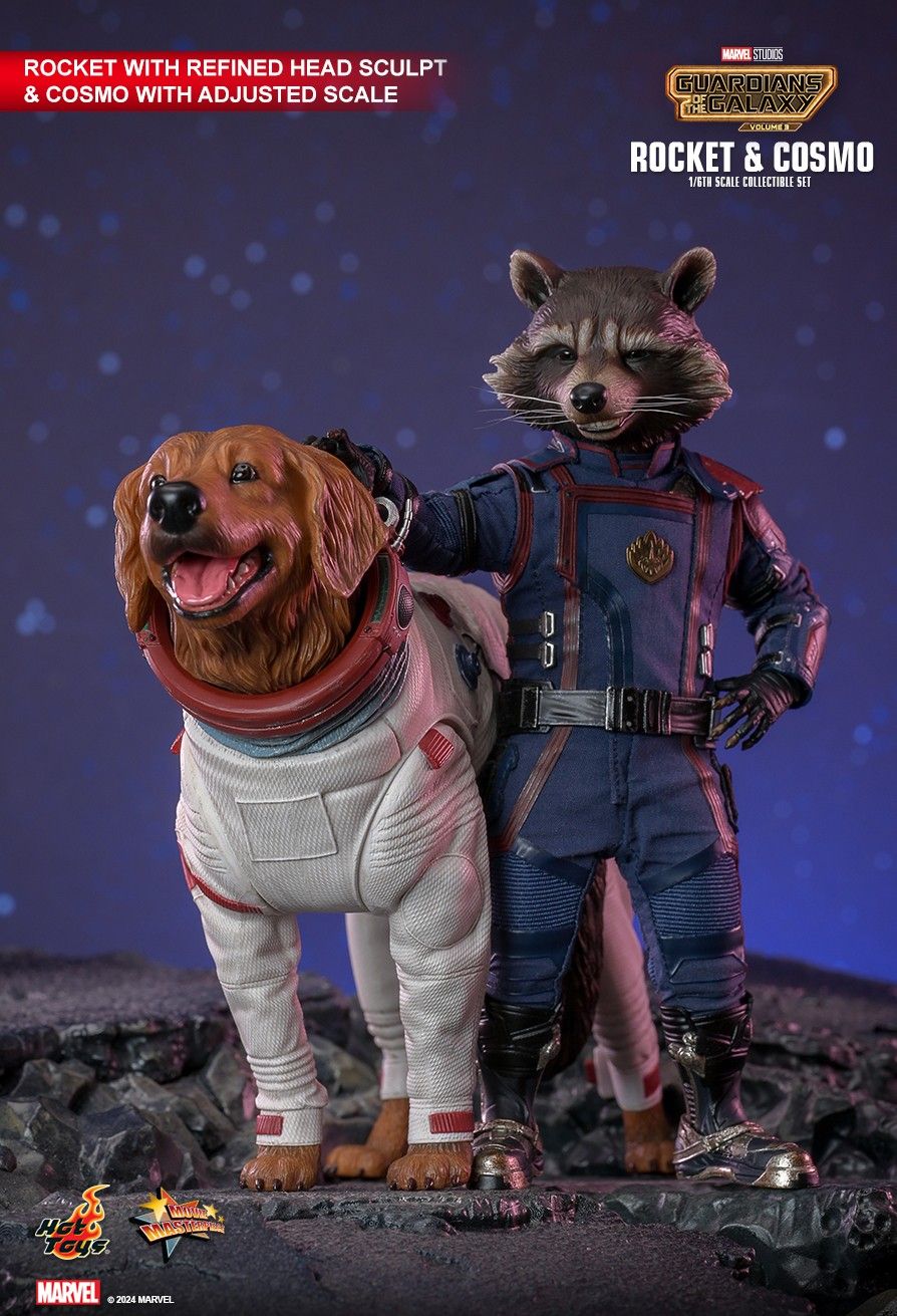 MMS708 1/6 Guardians of the Galaxy Vol. 3 - Rocket and Cosmo