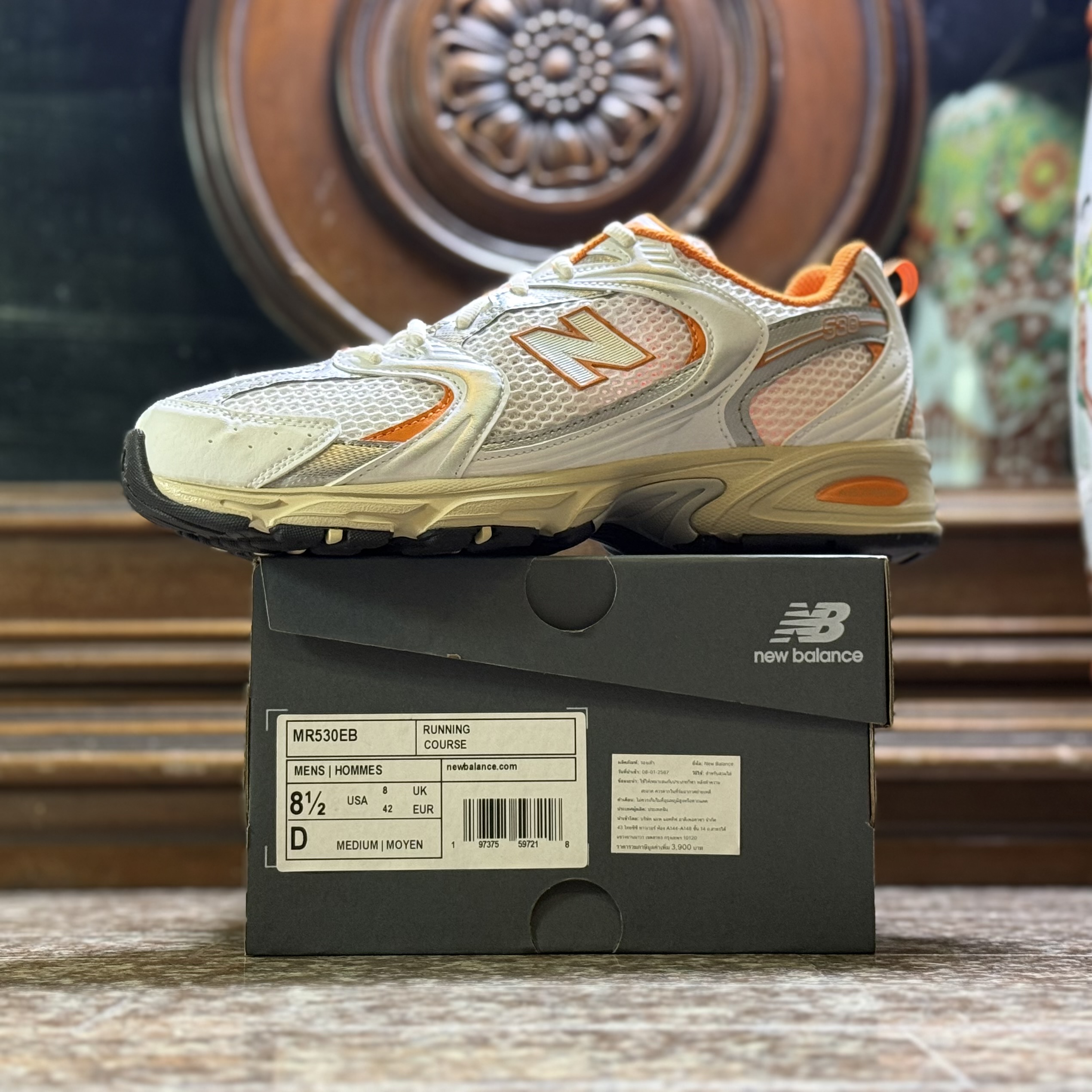 รองเท้า New Balance 530 ‘White/Sun Glow’ (M8/8.5/9/11US)
