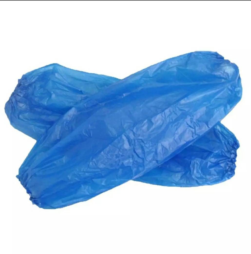 ปลอกแขนพลาสติก HDPE 100คู่/แพค