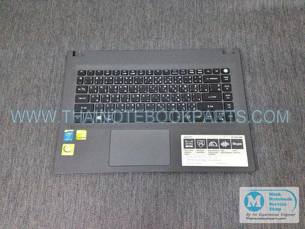 MT07390 บอดี้บนโน๊ตบุ๊ค + คีย์บอร์ด Mainboard Bottom Casing Acer Aspire E5-473G (สินค้ามือสอง) 2