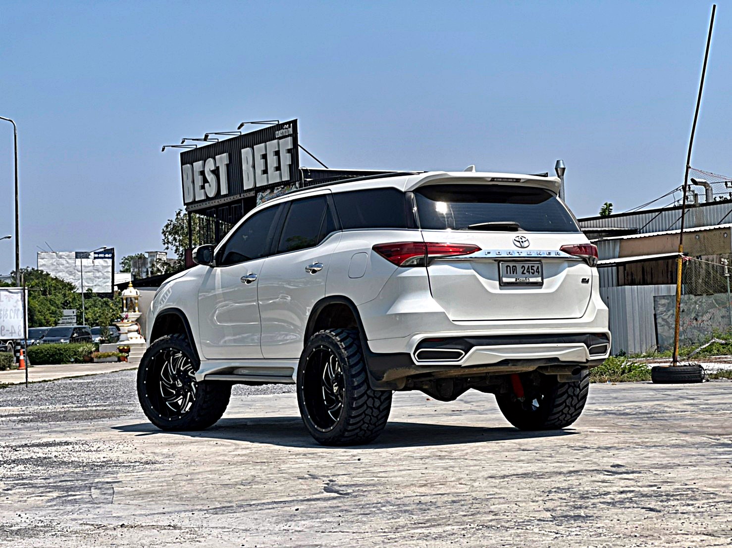 FORTUNER ทรงเมกา ขับมาจากสระแก้ว