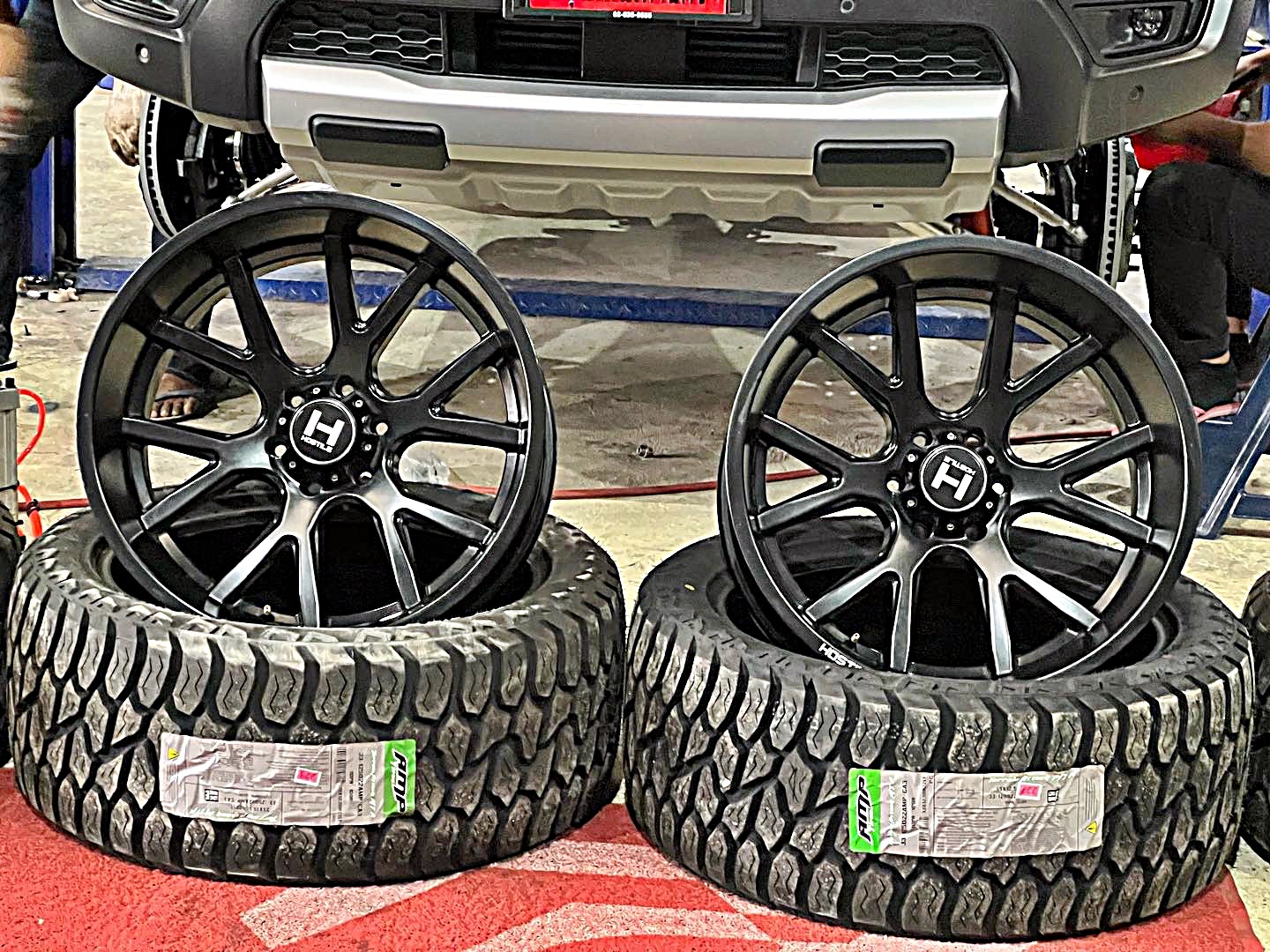 ส่งงาน RAPTOR V6 หล่อจบ ที่ Step9 ล้อแท้ HOSTILE H113