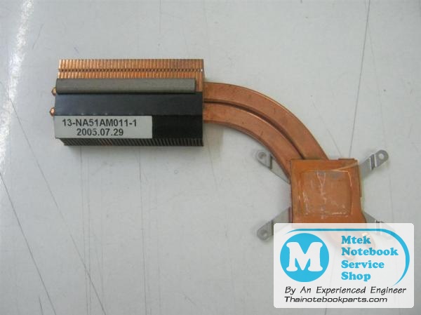 MT02201 ฮีทซิ้งค์ระบายความร้อนโน๊ตบุ๊ค Asus A3A A3000 A3500L - 13-NA51AM011-1 Cooling Heatsink (มือสอง) 2