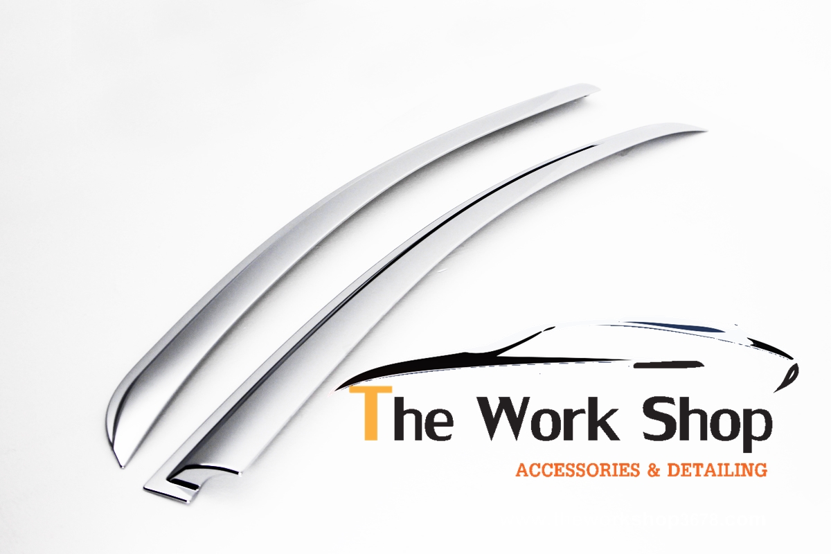 Chrome Door Visor for Sonic 4 door ( กันสาดโครเมี่ยม )