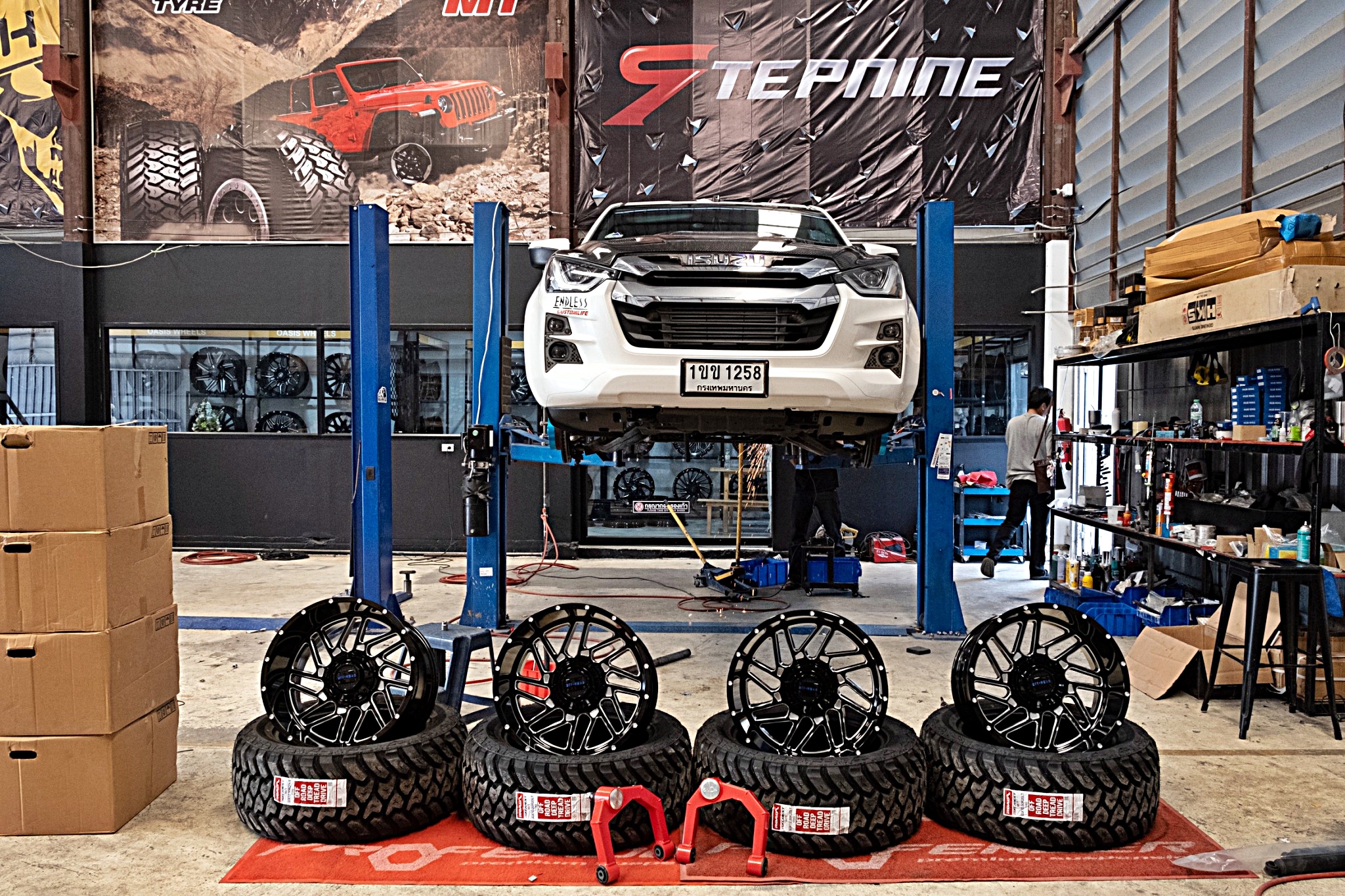 #จากตัวเตี้ยรถซิ่งสู่ตัวสูงทรงเมกา ที่ step9