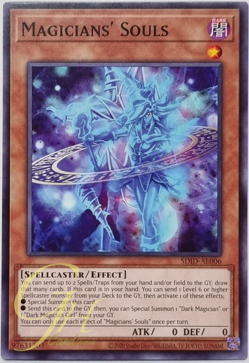 Yugioh [SDID-AE006] Magicians' Souls (Common)