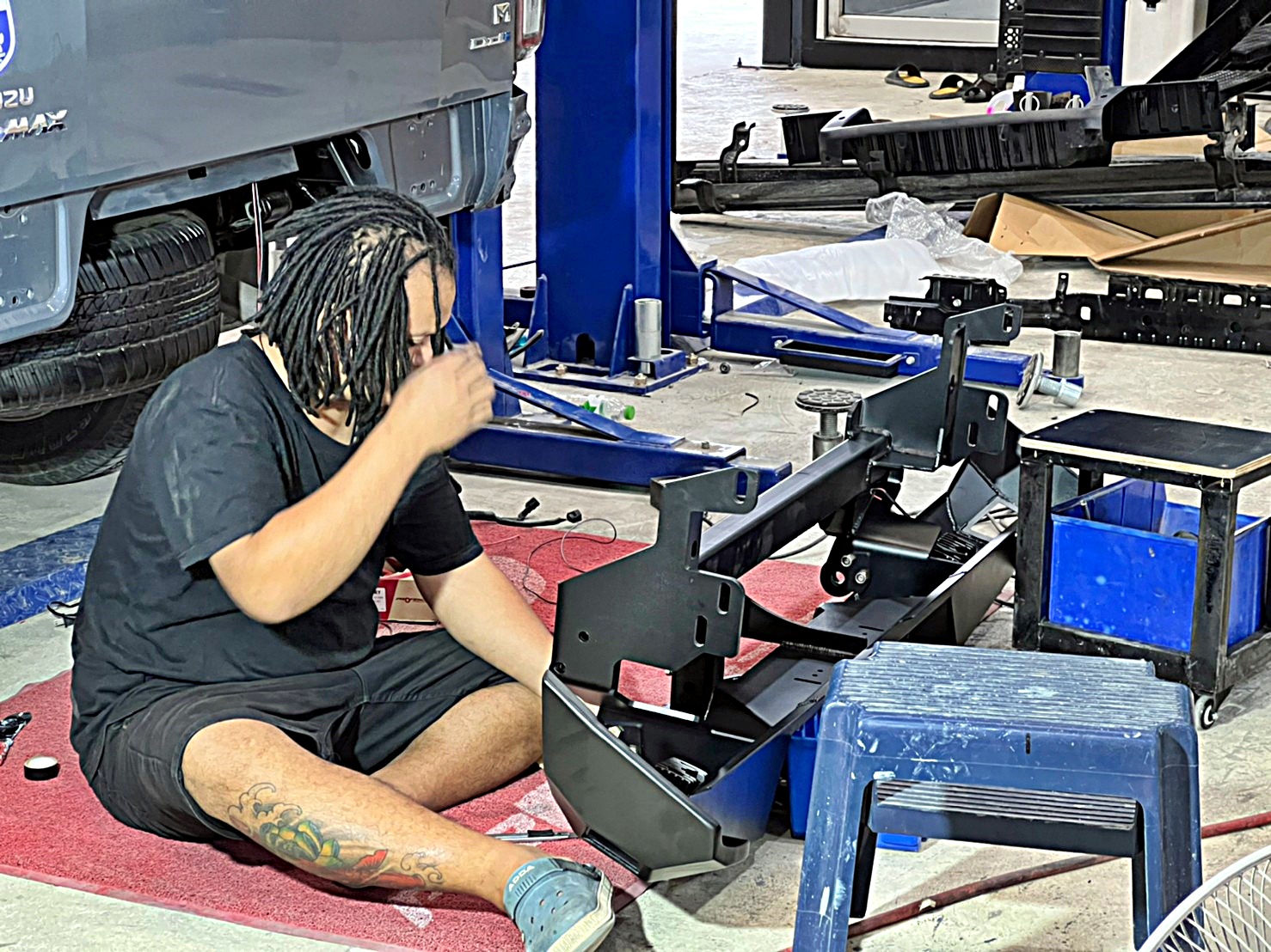 D_MAX_ทะเบียนนครปฐม ทำทรงเมกาที่ STEP9