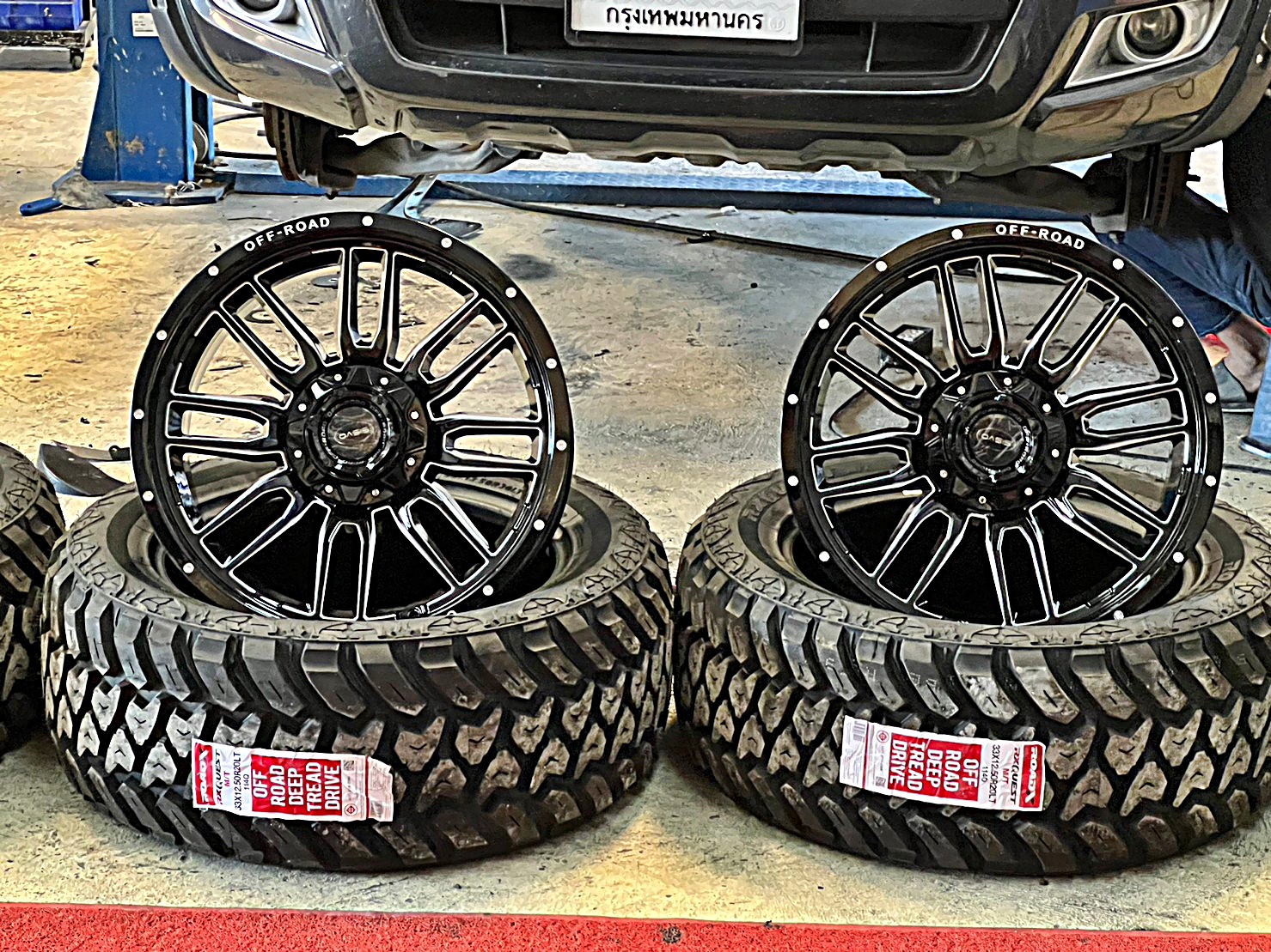 ส่งงาน ล้อยาง ทรงเมกา ชุดโปร 45900 บาท