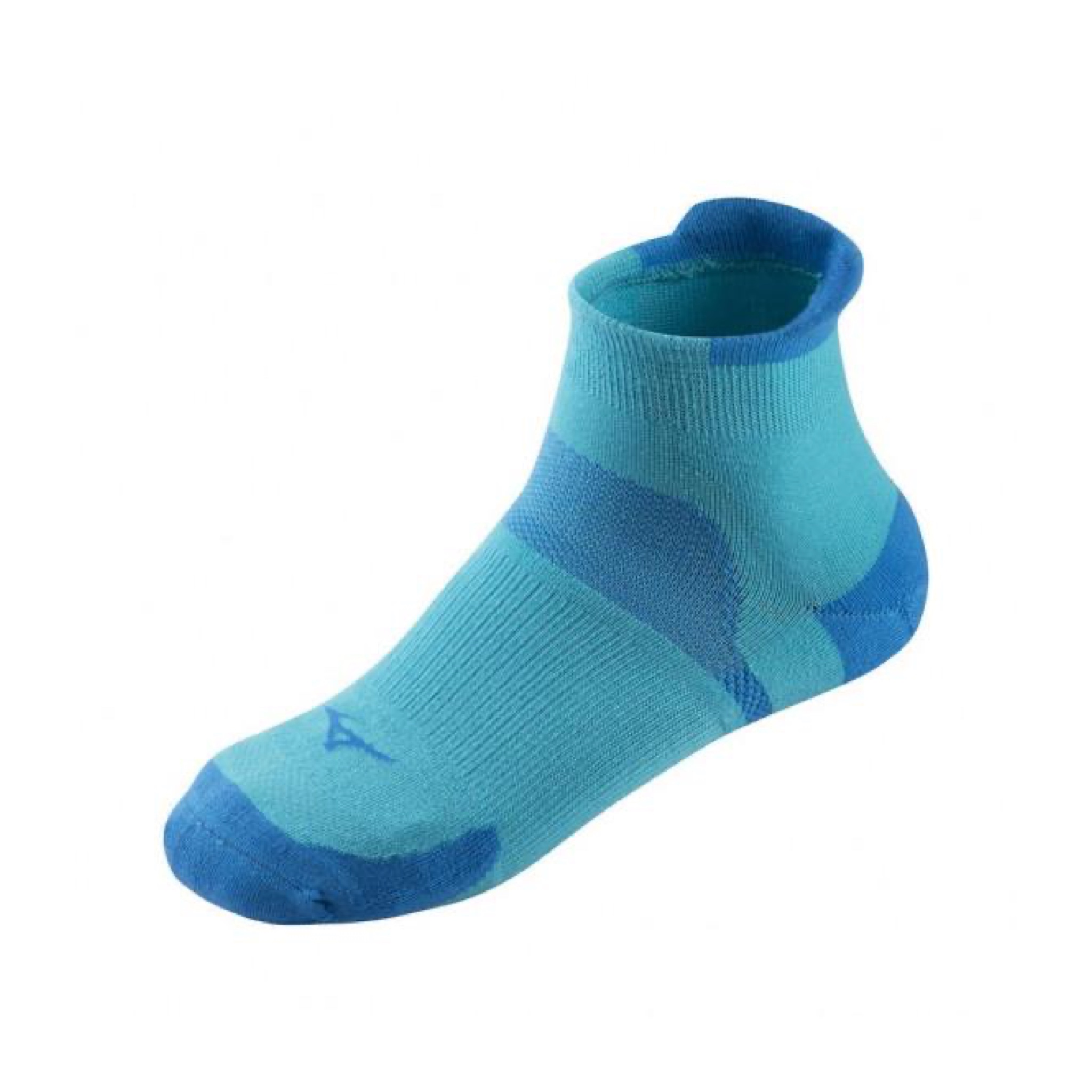 ถุงเท้าวิ่ง Mizuno Race Low Running Socks ‘Peacock Blue’ (M)