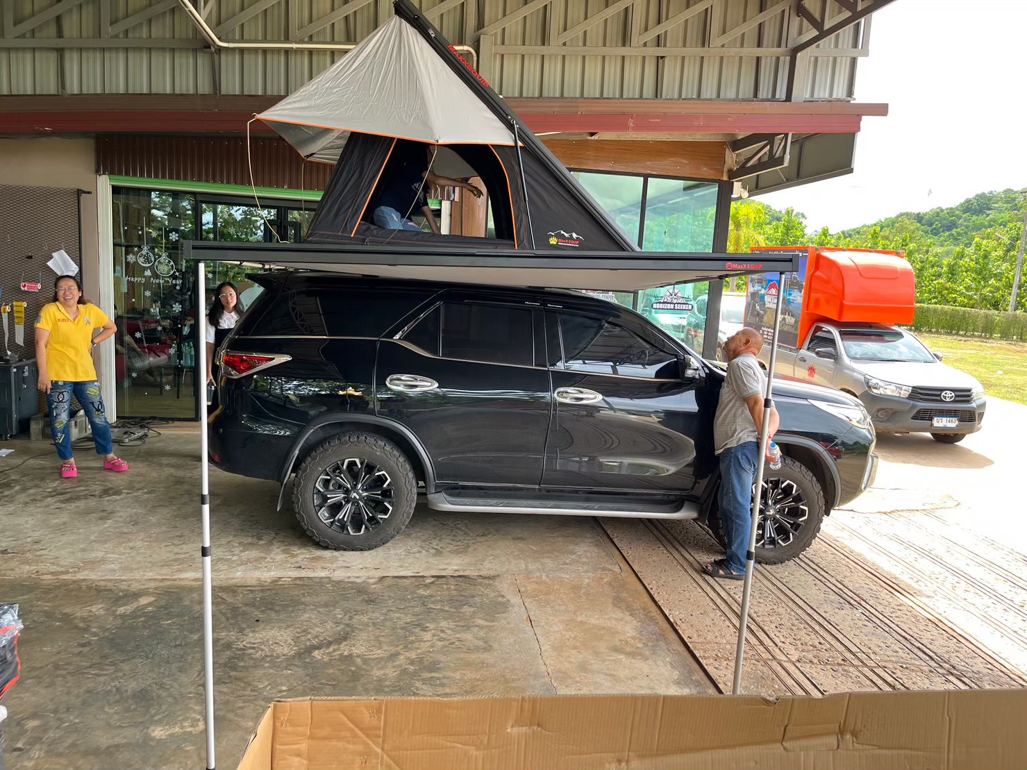 ALUMAX Plus size L (1.2) - MaxX Equip เต็นท์หลังคารถ - ประเภทหลังคาแข็ง