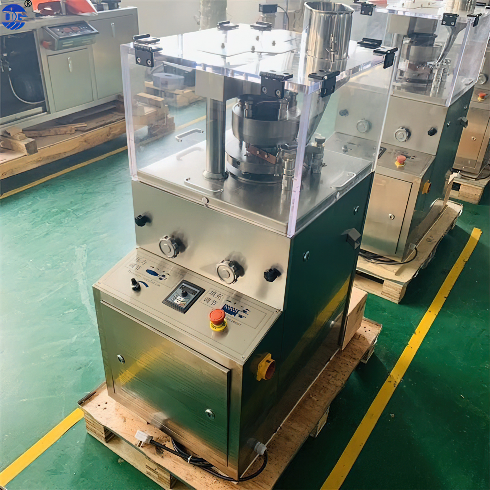 14177 เครื่องตอกเม็ดยา เครื่องผลิตเม็ดอาหารเสริม ไฟฟ้า โรตารี่ รุ่น ZP-5B 7B 9B