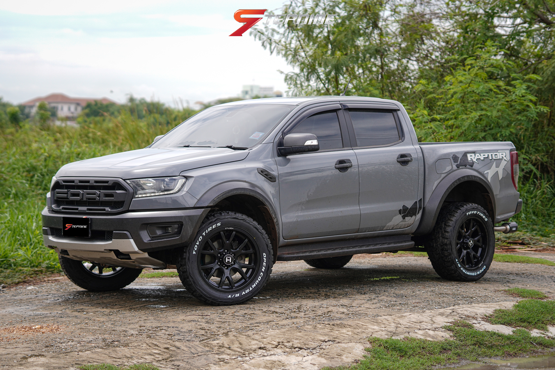 #FORD #RAPTOR เปลี่ยนล้อ ยาง ท่อ ช่วงล่างเดิมไม่ยก