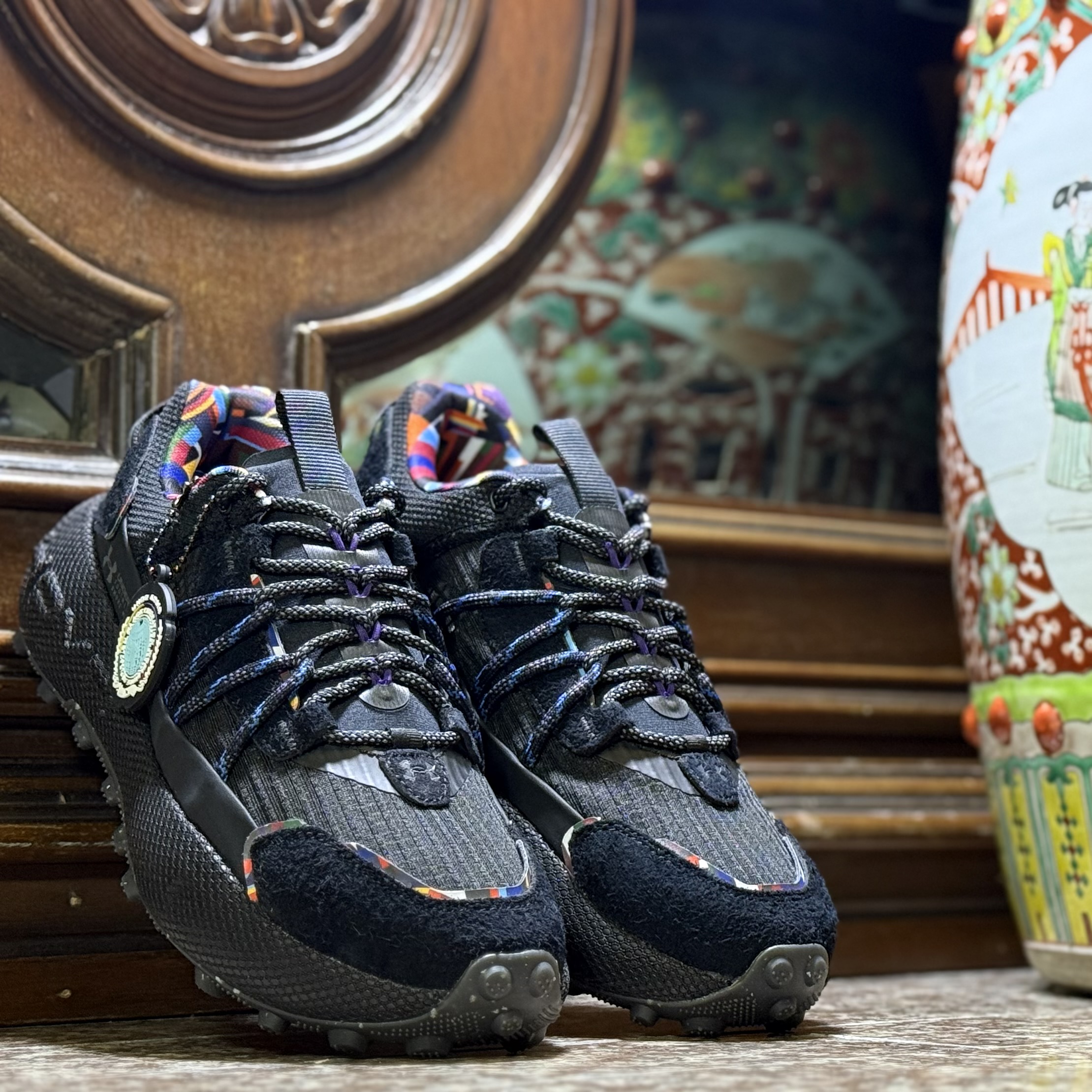 รองเท้าเดินป่า Under Armour Flat Tire Venture Pro BHM ‘LIMITED’ BLACK (M8US)