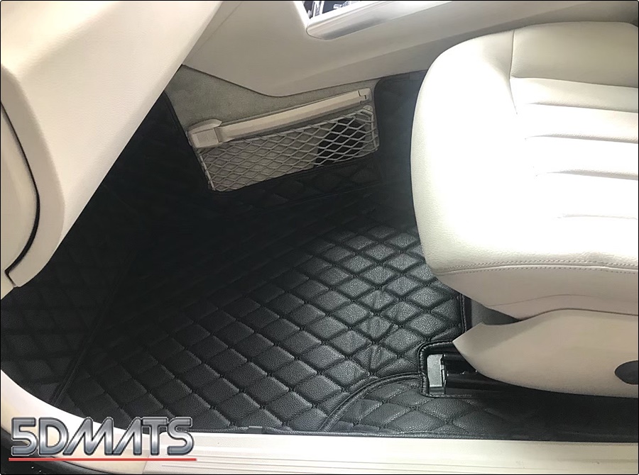 พรมปูพื้นรถยนต์6D BENZ E-CLASS W212 ปี2010-16 สีดำล้วน เข้ารูป เต็มคัน 3ชิ้น