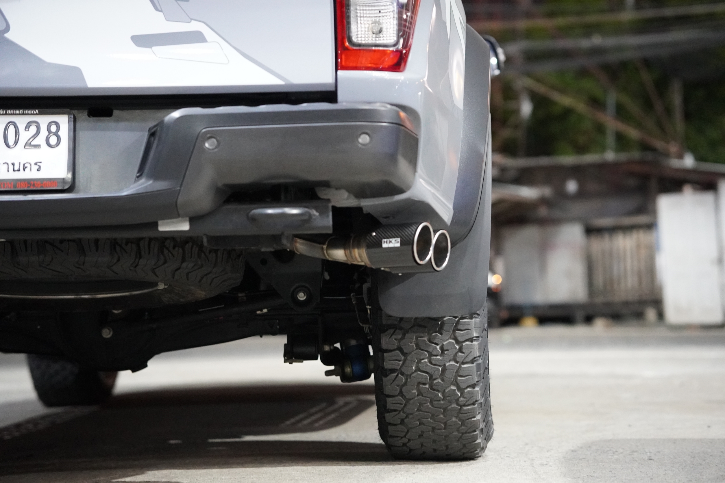 ท่อ HKS คู่ออกข้างใส่ RAPTOR ตัวแรก ของแท้ ที่ STEP9