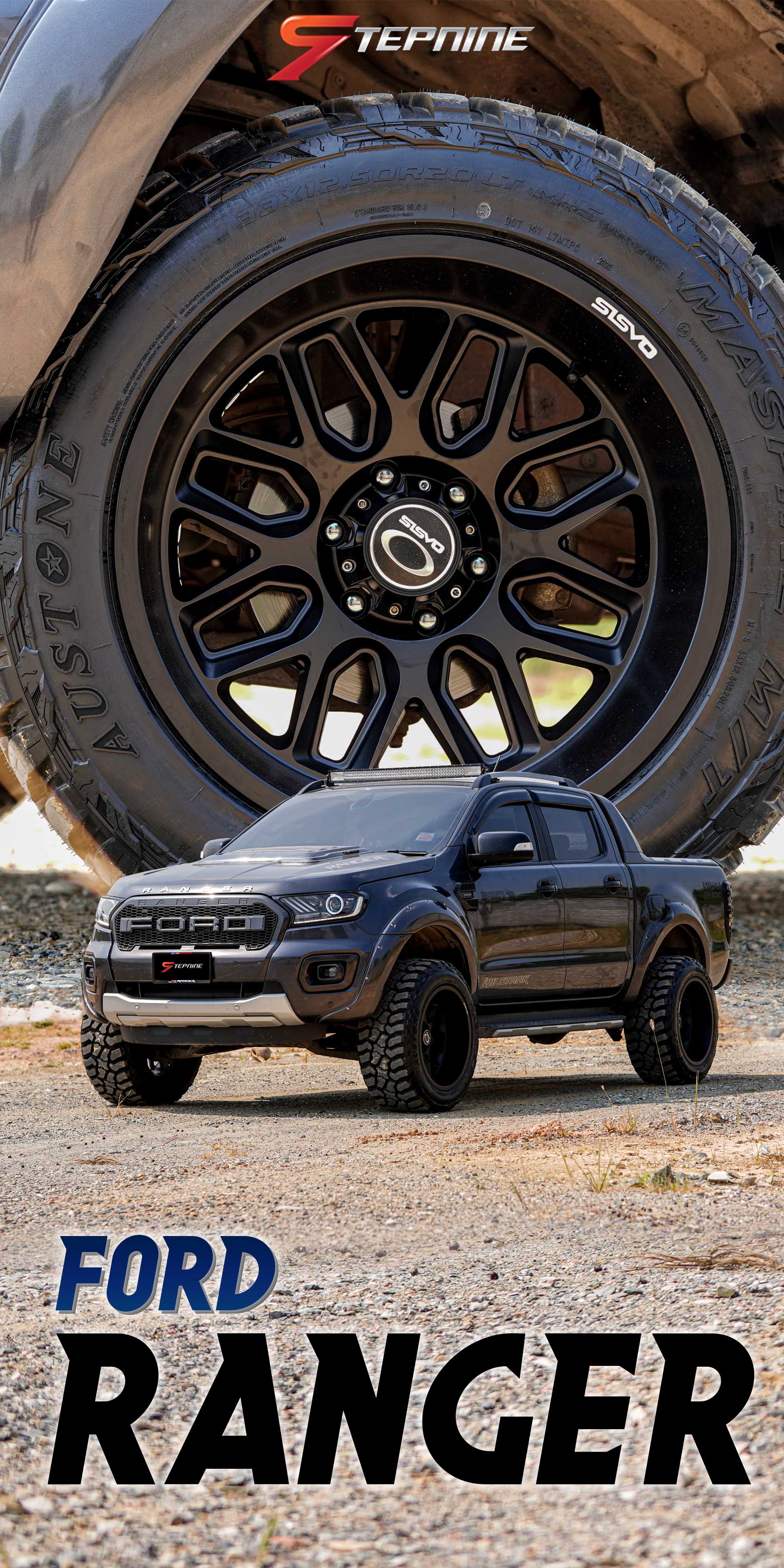 FORD RANGER ลูกค้าจองคิวมาจากหนองบัวลำภู