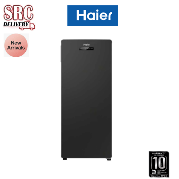 HAIER ตู้แช่แนวตั้ง ขนาด 5.3 คิว รุ่น BD-151ฺB รับประกันคอมเพรสเซอร์ 5 ปี สอบถามสินค้า พร้อมส่วนลด ทัก line @srchomelcd