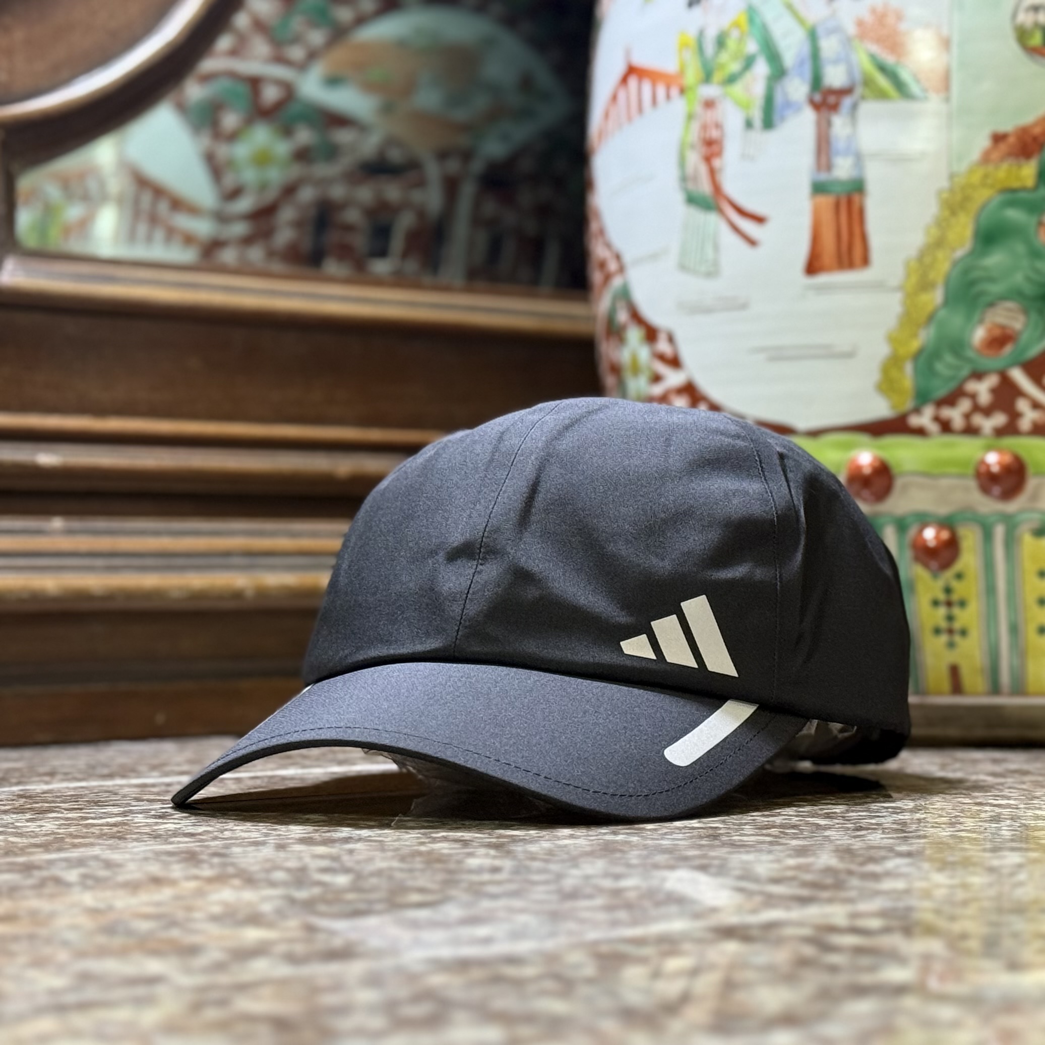 หมวกวิ่ง Adidas Rain.RDY Running Cap ‘BLACK’