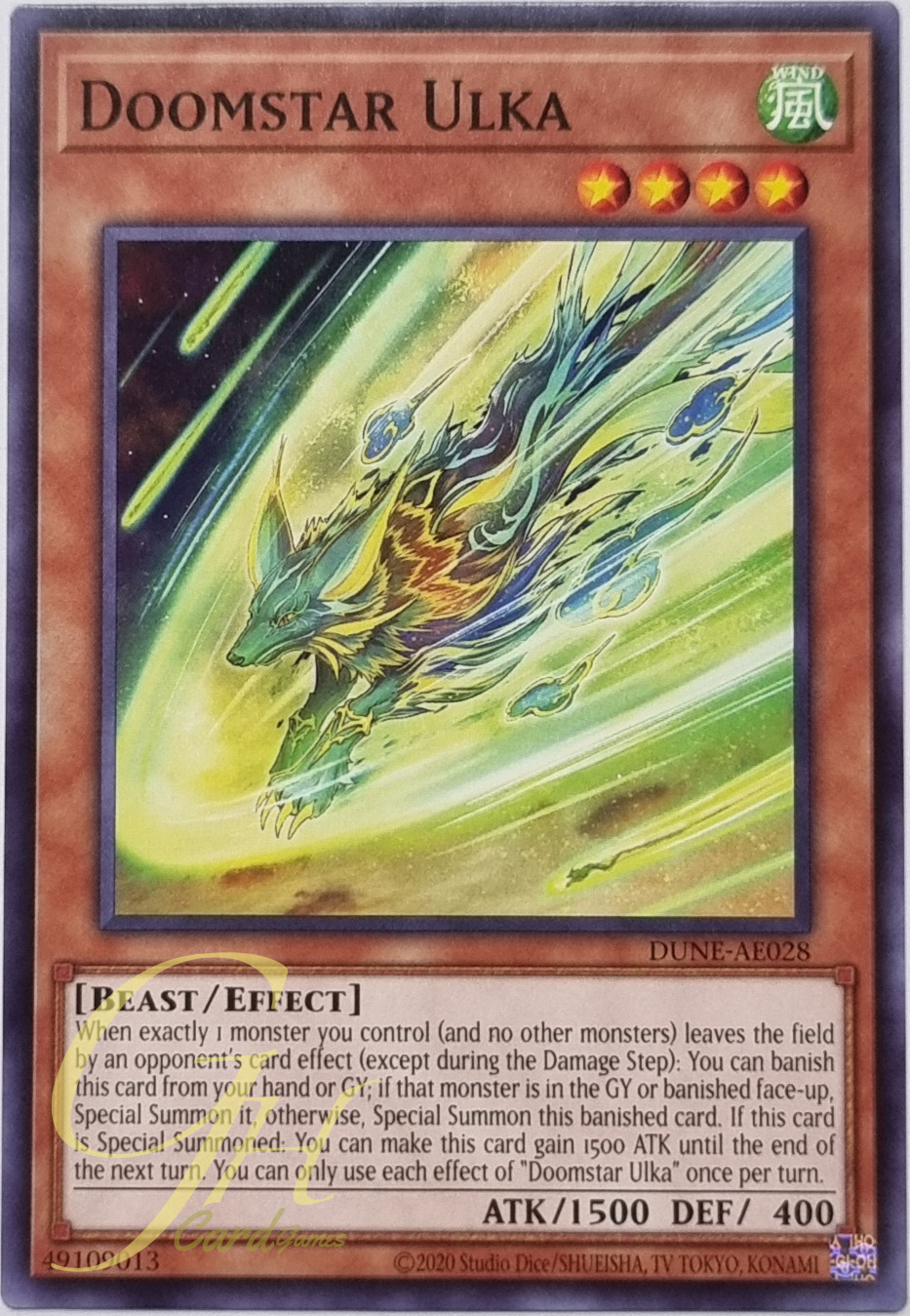 Yugioh [DUNE-AE028] Doomstar Ulka (Common)