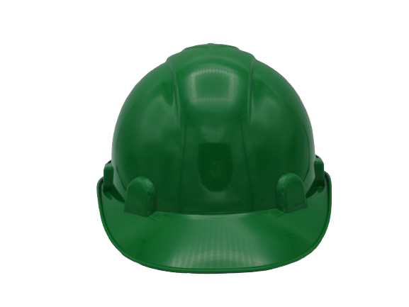 หมวกนิรภัย HDPE แบบปรับเลื่อน สายรัดคางสี่จุด