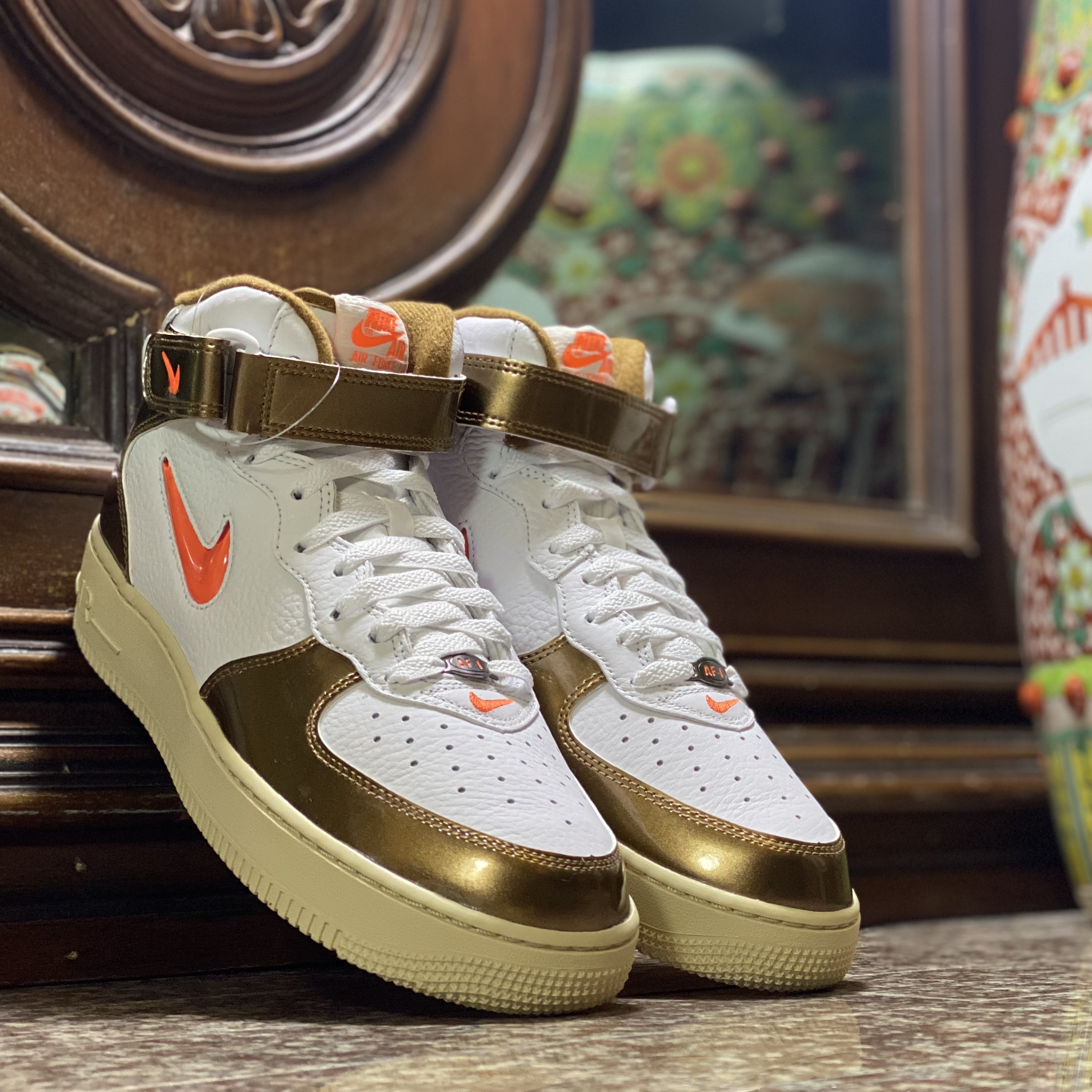 รองเท้า Nike Air Force 1 Mid ‘Ale Brown’ (M9/9.5/10/12US)