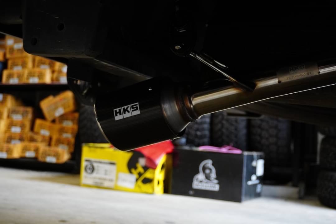 ติดตั้งเรียบร้อย ท่อ HKS จากญี่ปุ่น Carbon TAIL (Single) 𝙃𝙆𝙎 𝙇𝙀𝙂𝘼𝙈𝘼𝙓 𝙁𝙊𝙍𝘿 RANGER